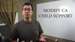 Modifying a California Child Support Order  The Law Offices of Andy I. Chen