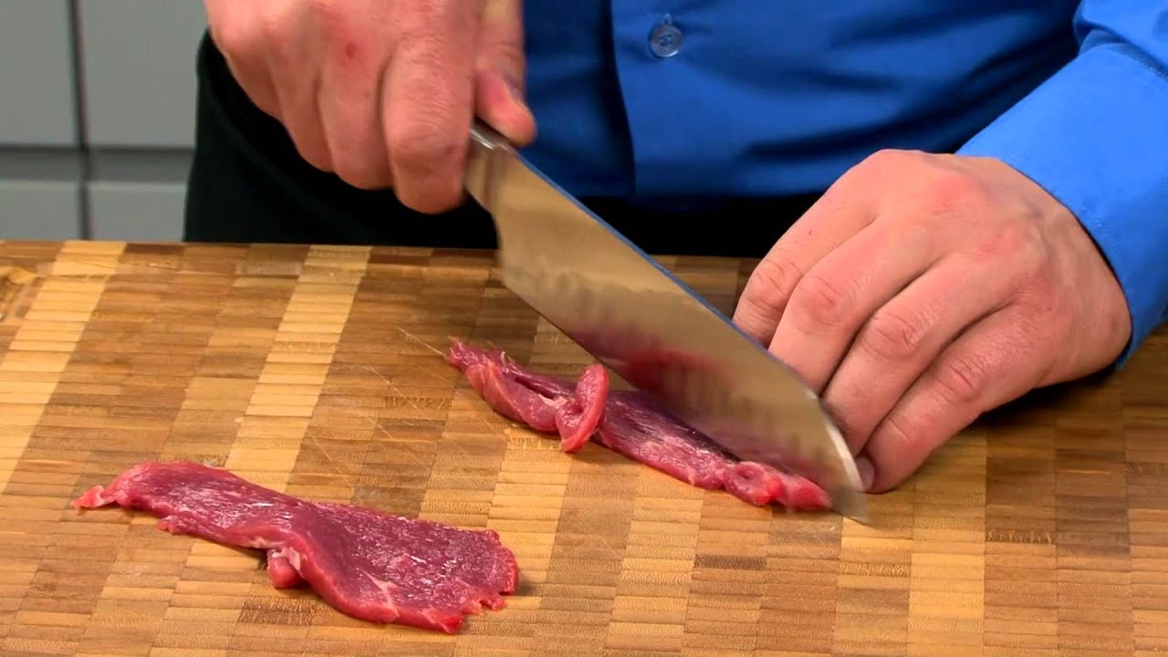 Japanese knife santoku AZZA 14 and 18 cm