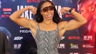 Alycia Baumgardner Weigh-In Vs Leila Beaudoin Official Bomb Flex