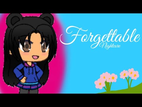 Forgettable| Nightcore| Project 46| GLMV - YouTube