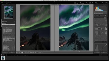 Quick Lightroom Edit Northern Lights