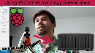 Use a RaspberryPi as a Security Camera for Synology Surveillance Station!
