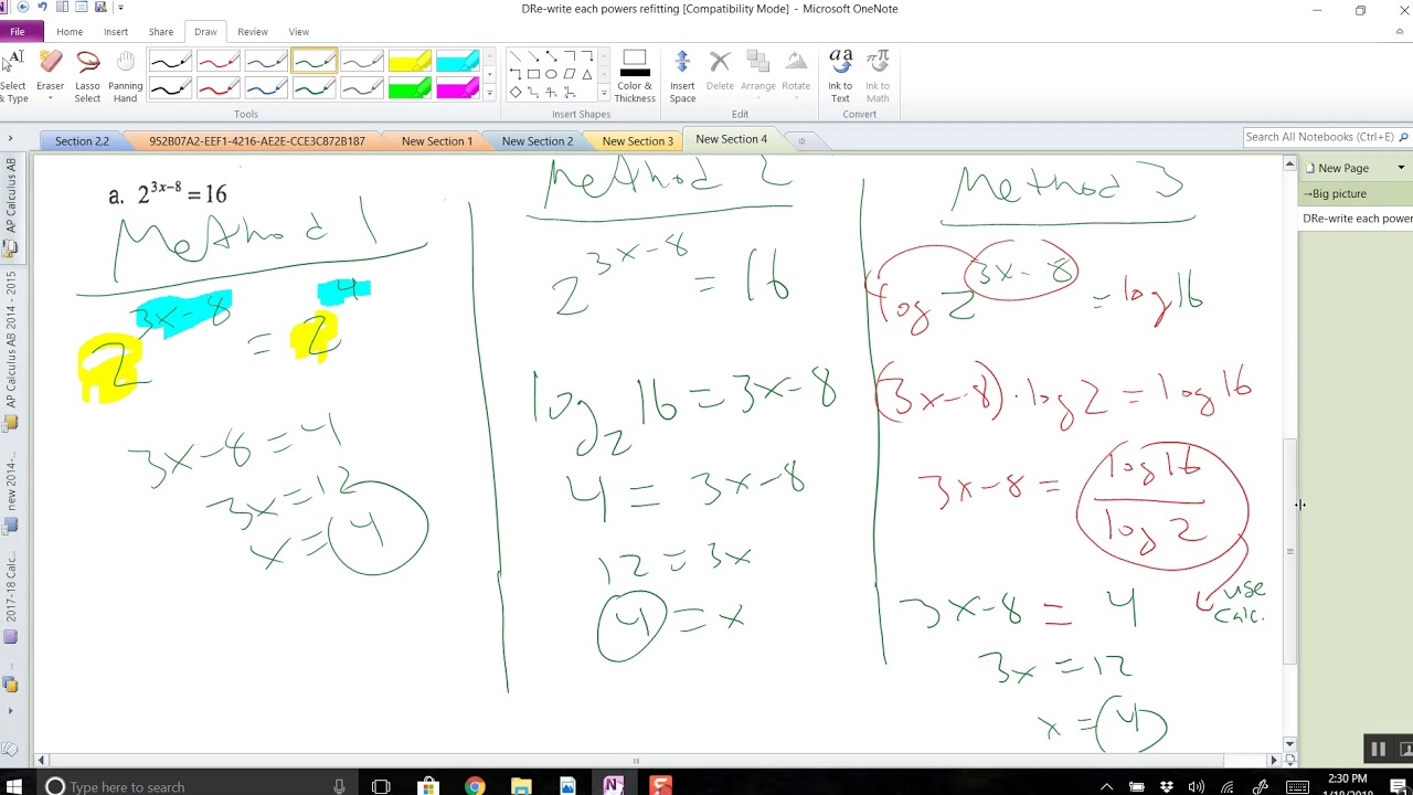 Section 3 4 Part 1 Precalculus Spring 2017 - YouTube