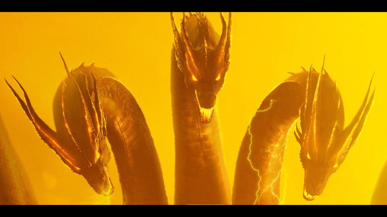 King Ghidorah Tribute (It's All Over) GODZILLA 2019 | Three Days Grace