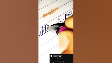 Minakshi Name in cursive Handwriting #creative #cursive #handwriting #calligraphy #trending #shorts
