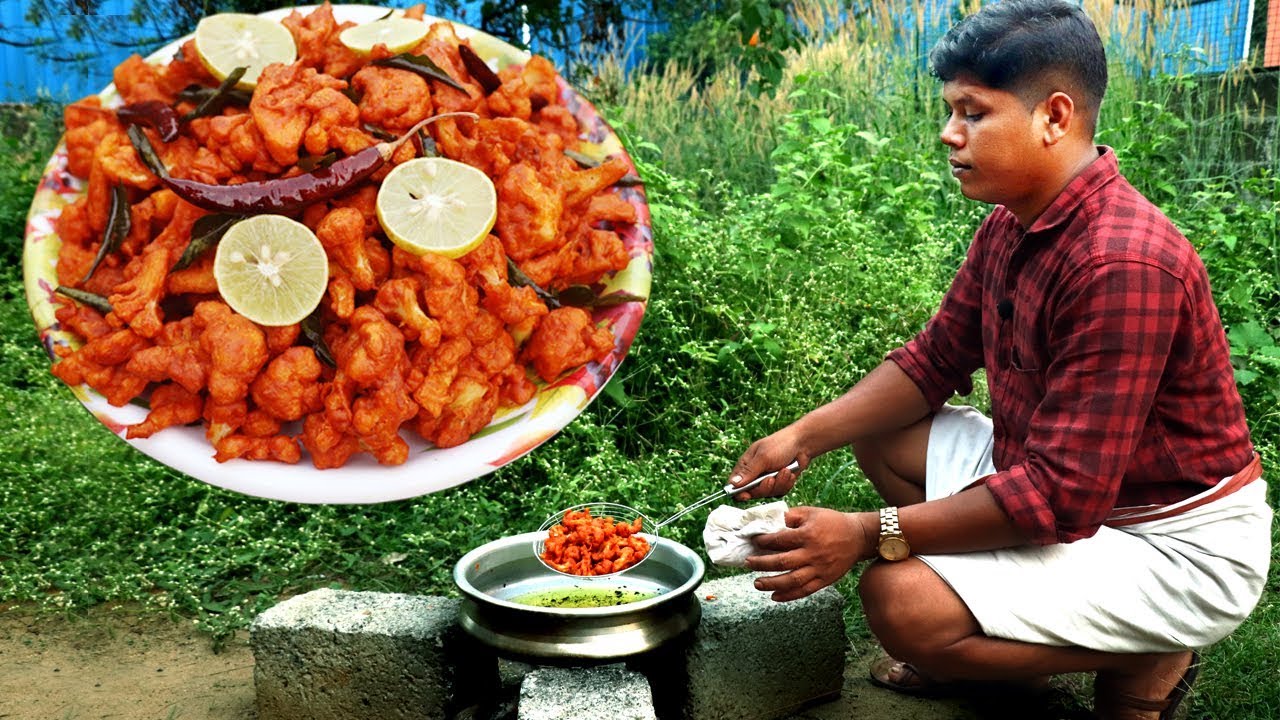 10 മിനിറ്റിൽ കോളിഫ്‌ളവർ ചില്ലി വീട്ടിൽ ഉണ്ടാക്കാം!!! How To Make CauliFlower Chilli At Home