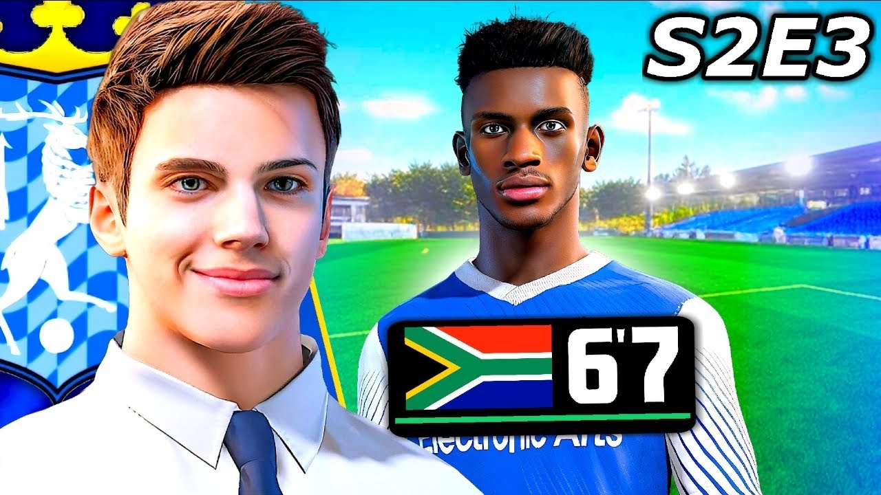 I Found a GIANT 6'7 Youth Academy Player...