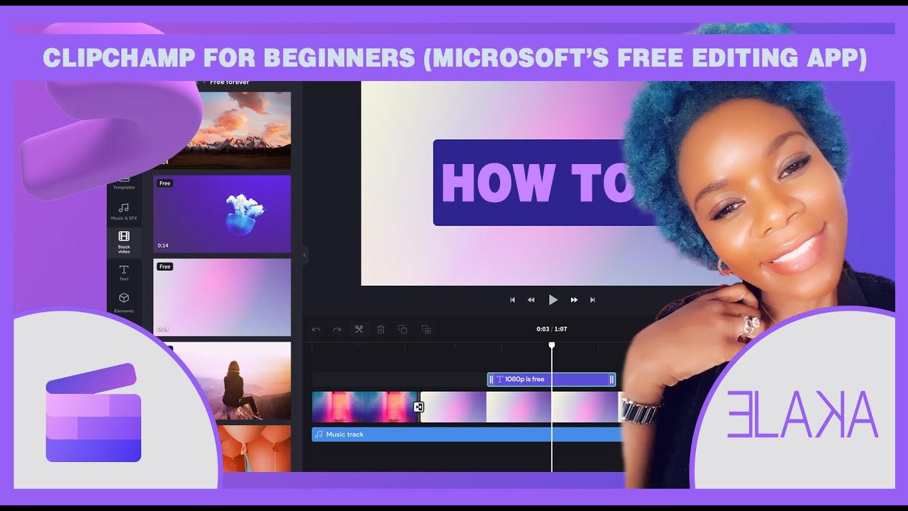 HOW TO USE CLIPCHAMP FOR BEGINNERS MICROSOFT'S FREE EDITING APP YouTube