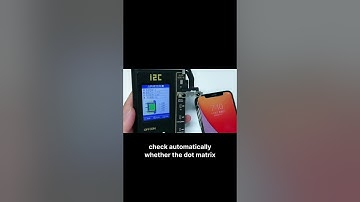 Tutorial for i2c i6 programmer recovers the ip true tone,support 7-13/13mini!