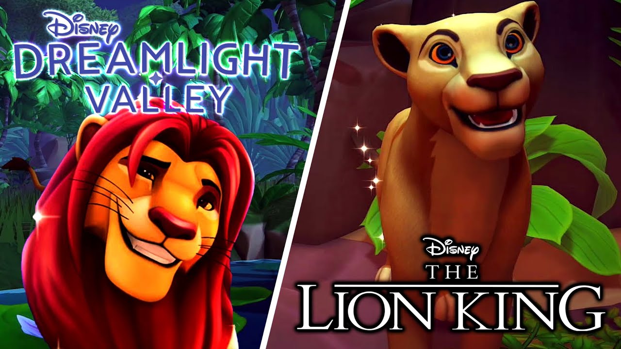Disney Dreamlight Valley (PS5) Lion King Nala & Simba