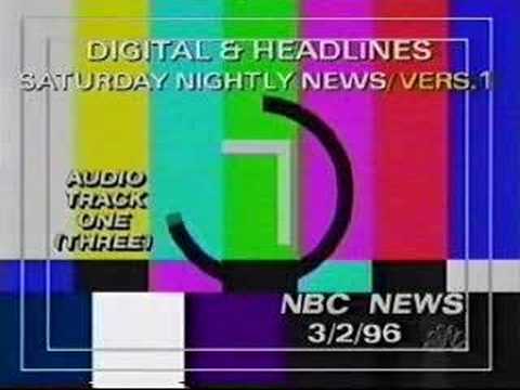 Nightly News Raw Feed Brian Williams 1996