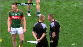 Dublin vs Mayo Semi Final 2015: O'Shea and McMahon Collision