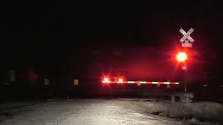 K5HLB!  BNSF 8052 East in Cameron, IL 11/24/21