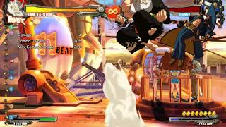 GGXrd Kum Haehyun: Rev 2.1 Corner Combo Routes (All Characters)