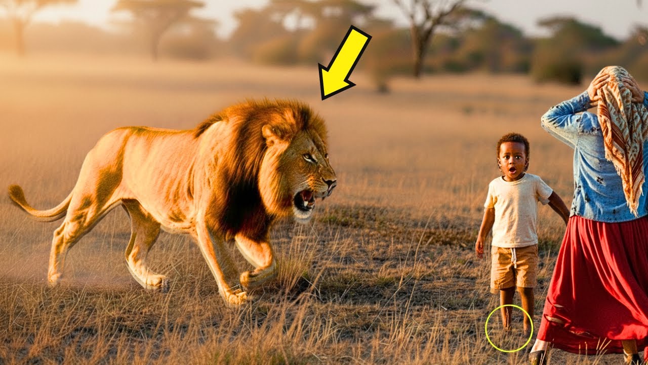 El LEÓN Que Cambió Todo  Para Esta Viuda y Su Hijo Abandonados...