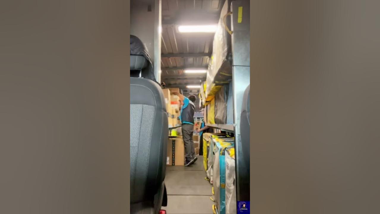 Amazon Delivery, Load out package 263 Stops 168 YouTube