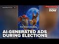 AI-generated ads and content shift political landscape