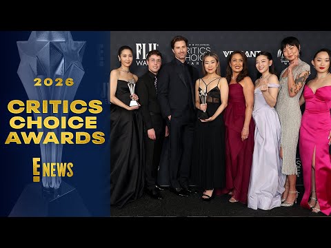 Where KPop Demon Hunters' Cast & Crew Stand on a Sequel | Critics Choice Awards 2026

The cast and crew of 'KPop Demon Hunters' including Audrey Nuna, Rei Ami, Chris Appelhans, EJAE, Michelle Wong, Maggie Kang, Mark Sonnenblick, Arden Cho, May Hong and Ji-young Yoo, won for Best Animated Feature at the 2026 Critics Choice Awards Jan. 4, and the group chatted exclusively with E!

#Where #KPop #Demon #Hunters #Cast