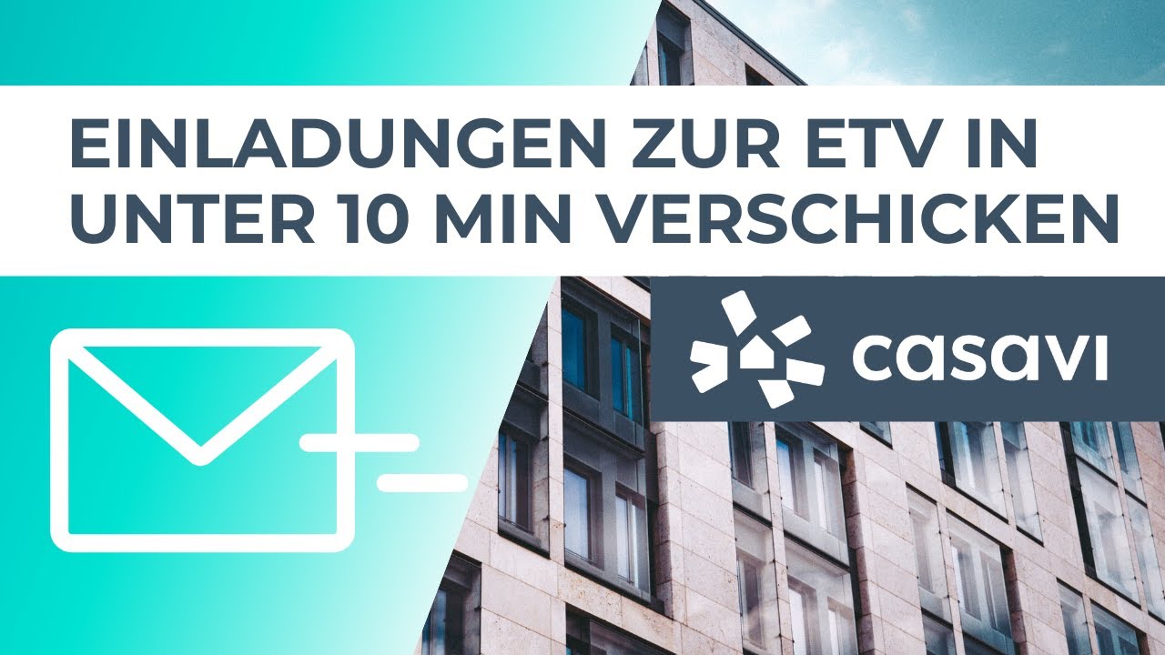 New Update „Schluss mit sortieren, eintüten \u0026 verteilen: Einladungen zur ETV in unter 10 Minuten verschicken.“