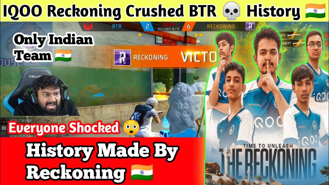 History Made By RGE🇮🇳 RGE Crushed BTR in CS 💀 