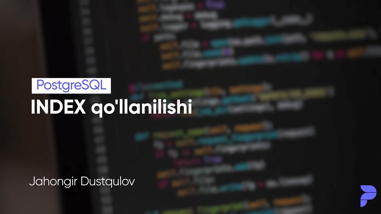 INDEX qo'llanilishi