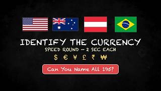 195 Currencies Speed Round - 2 Seconds Each! | Ultimate Currency Challenge