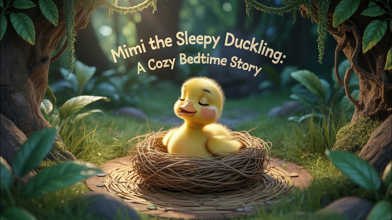 Mimi the Sleepy Duckling: A Cozy Bedtime Story 