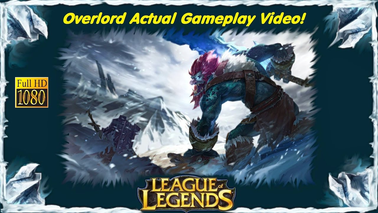 League of Legends Trundle Twisted Treeline Legendary Perfect Game Overlord Actual