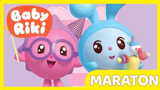 MARATON ❣️Explorăm lumea cu BabyRiki - Desene Animate pentru Copii