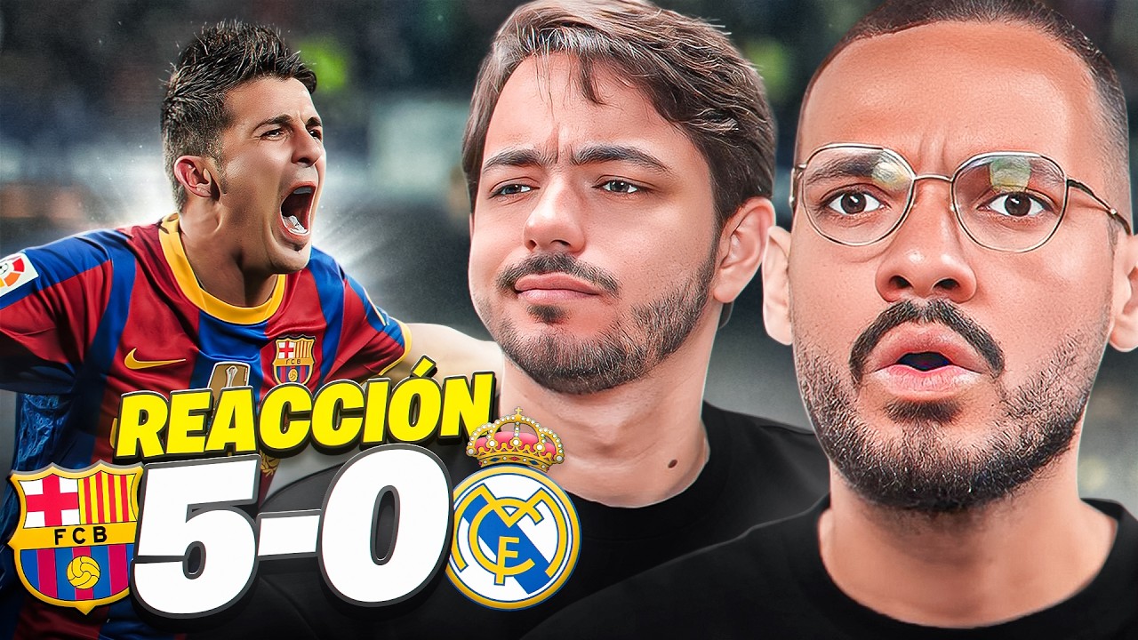 MADRIDISTAS REACCIONAN AL 5-0 POR PRIMERA VEZ