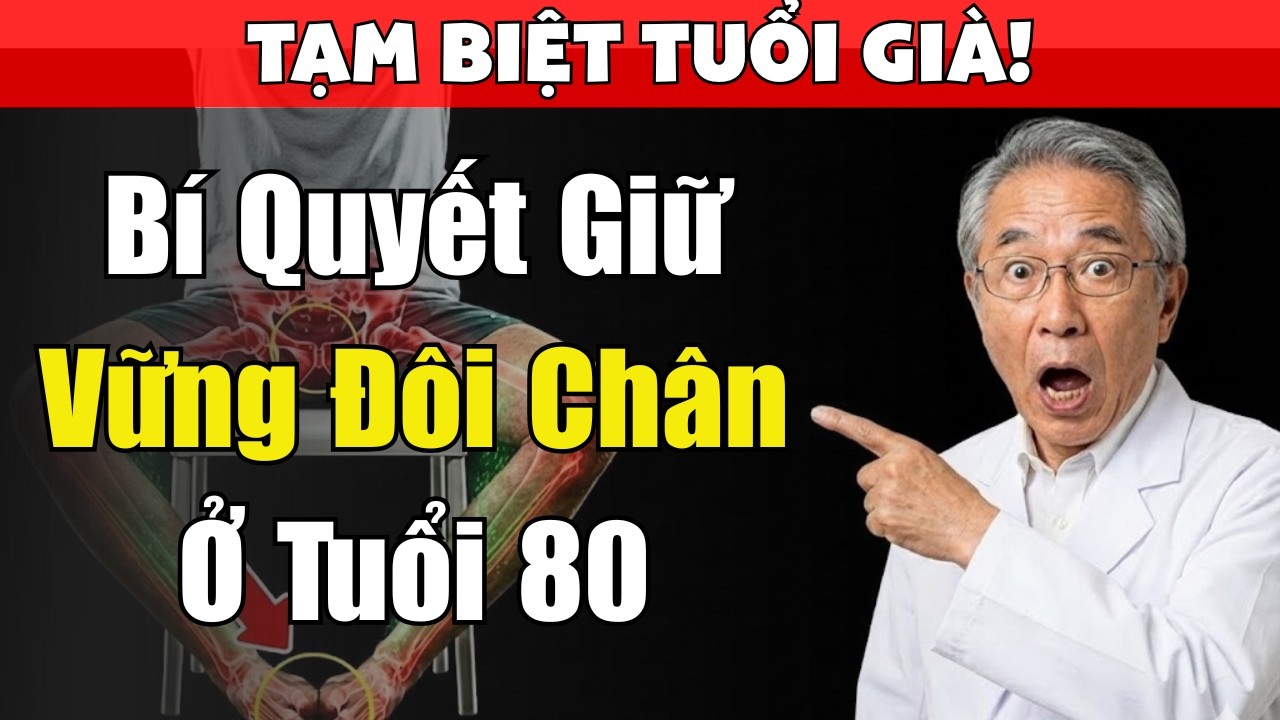 Trên 75 Tuổi? 1 Bài Tập Ngồi Ghế Này Tốt Hơn Cả Đi Bộ — Bác Sĩ Khuyên Dùng