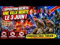 28/5  LES WAZALENDOS BLOQUENT DES SOLDATS FRANÇAIS / L’OPPOSITION DECRETE UNE VILLE MORTE LE 3 JUIN