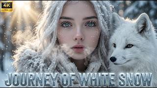 JOURNEY OF WHITE SNOW | Full AI Movie  — Fantasy Wolf Epic