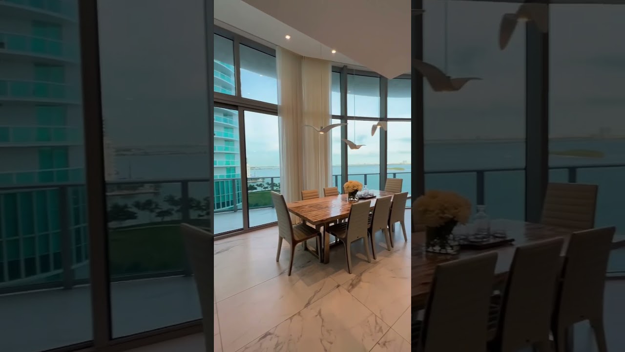 Living Room with an Open Kitchen Design 🤩