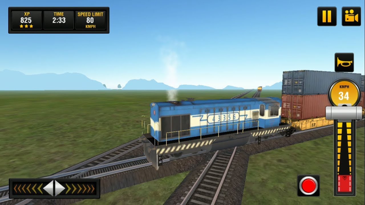 Goods Train Driving Game | Indian Train Simulator : Train Games #7 Android GamePlay & Game Video HD