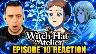 THIS ANIME IS SPECIAL! | Witch Hat Atelier Episode 10 REACTION
