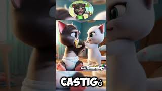 EL GATO TOM BEBÉ GOCHINO ORINO LA PLANTA DE SU MADRE 😡 screenshot 1