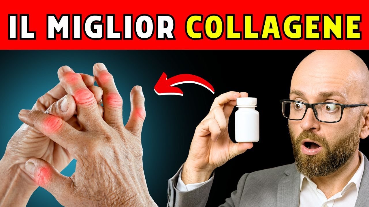 ADDIO al DOLORE ARTICOLARE: Il COLLAGENE Giusto + 3 Alimenti Chiave