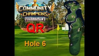 H6M Golf Clash Community Champions 2026 Hole 6 Master QR Albatross