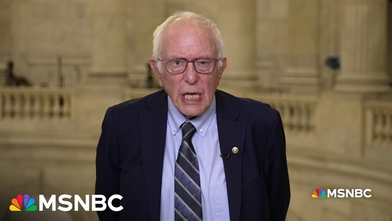 'Illegal, outrageous, unconstitutional,': Bernie SLAMS Trump shutdown cuts