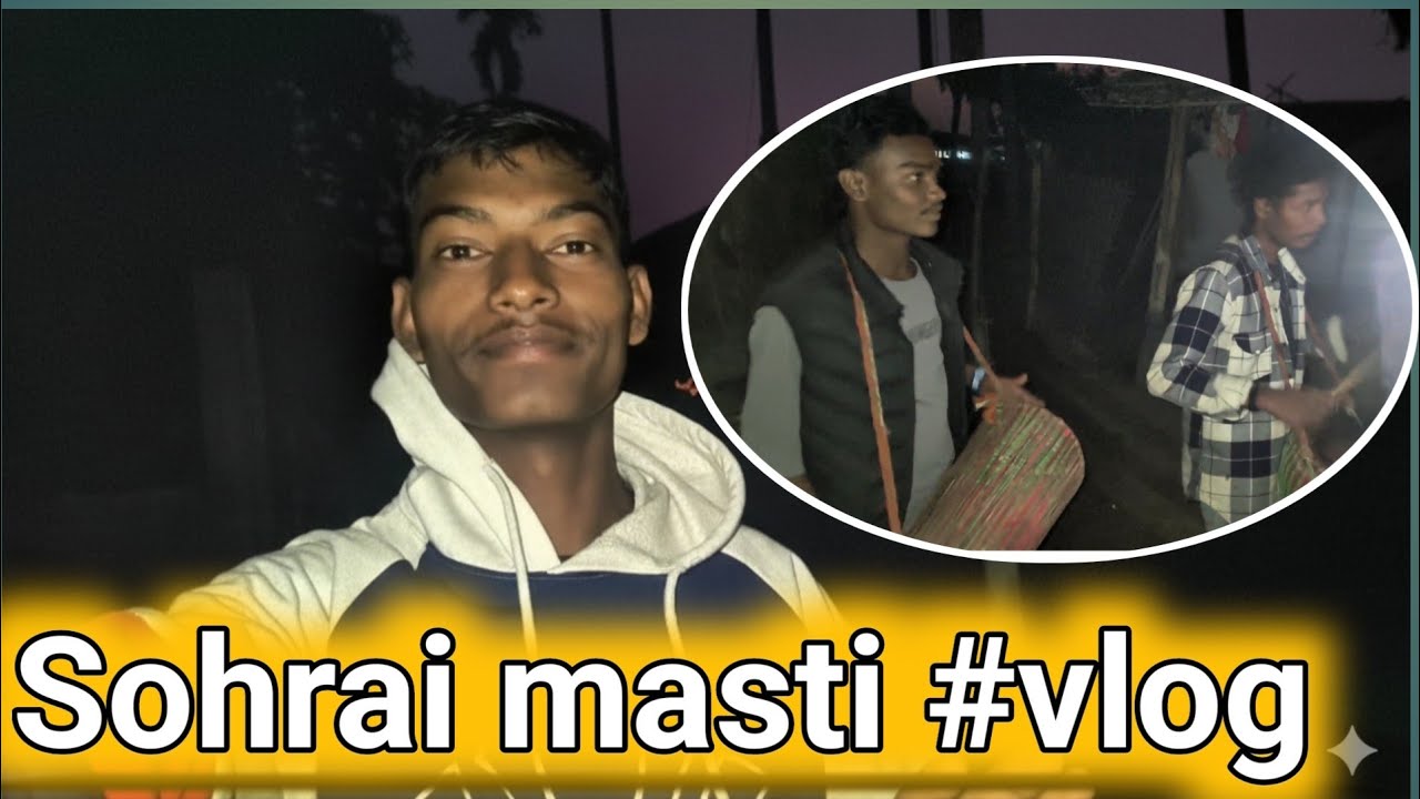 Sohrai day 2 masti santhali vlog || 