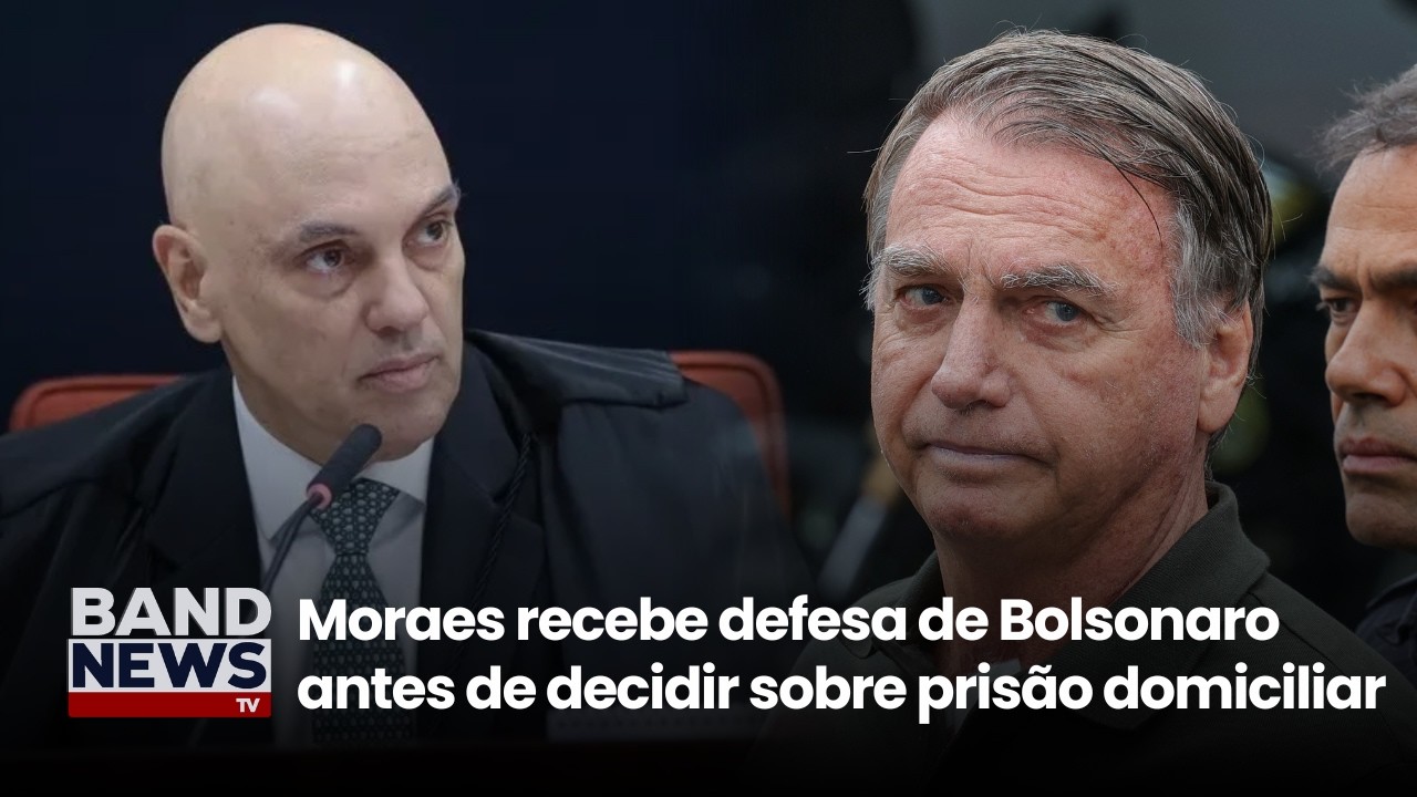 Alexandre de Moraes vai receber advogados de Bolsonaro | BandNews TV