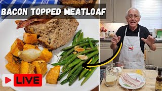 Bacon Topped Meatloaf by Pasquale Sciarappa