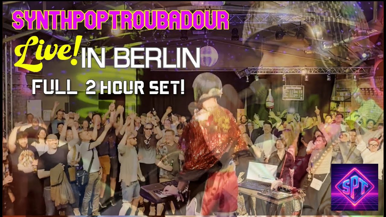 Synth Pop Troubadour LIVE in Berlin (Maschinenhaus) - Full Concert 