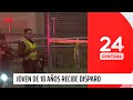 Un vendedor ambulante es baleado en pelea por territorios | 24 Horas TVN Chile