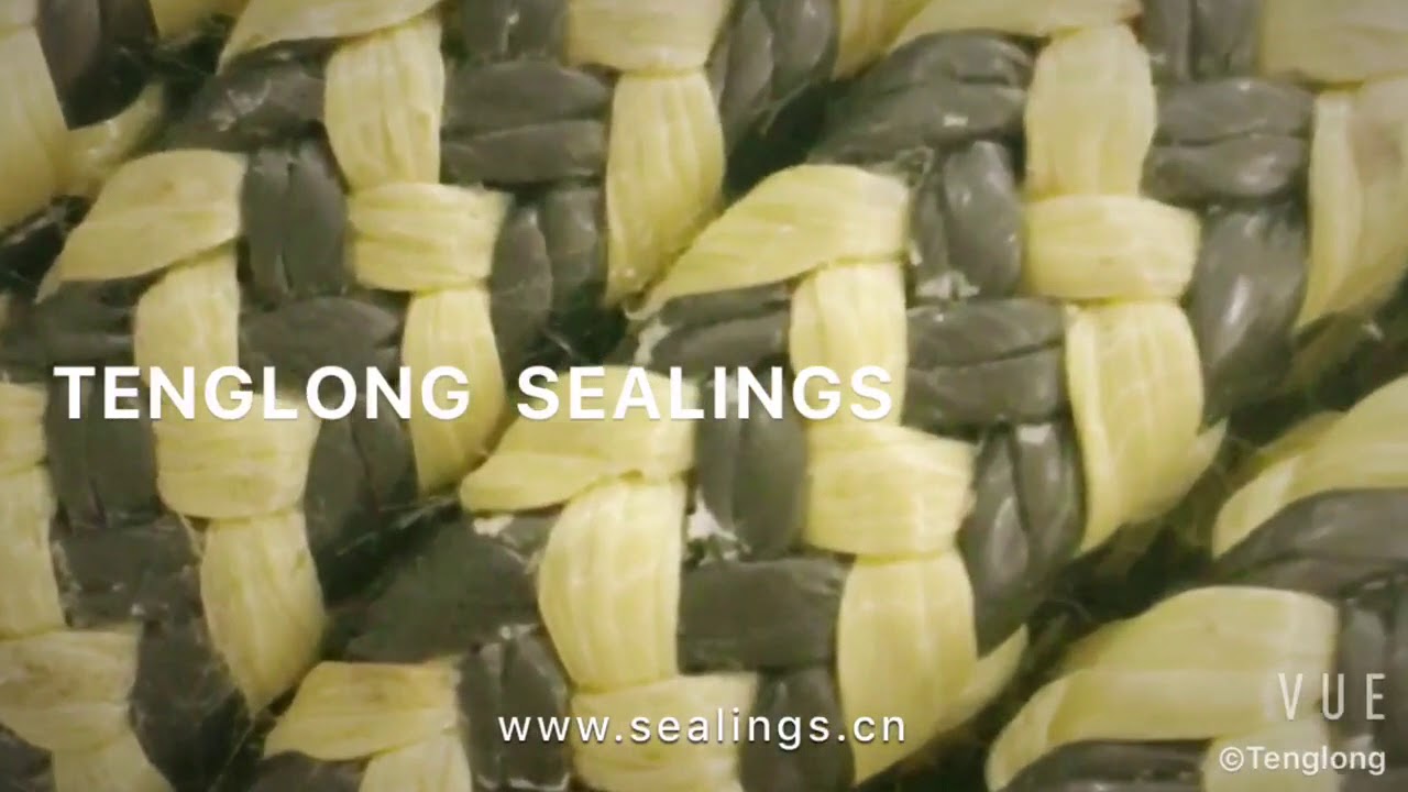 aramid graphite ptfe zebra packing tenglong sealing