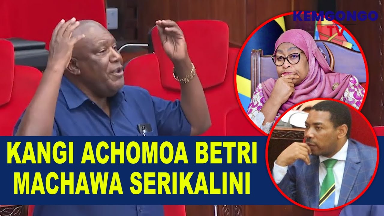 KANGI ACHOMOA BETRI! MACHAWA MAFISADI SERIKALINI