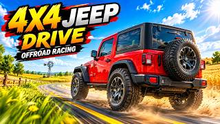 4X4 Jeep Driving Game 🚙 | Realistic Offroad Racing Gameplay | Jeep Driving Simulator screenshot 5