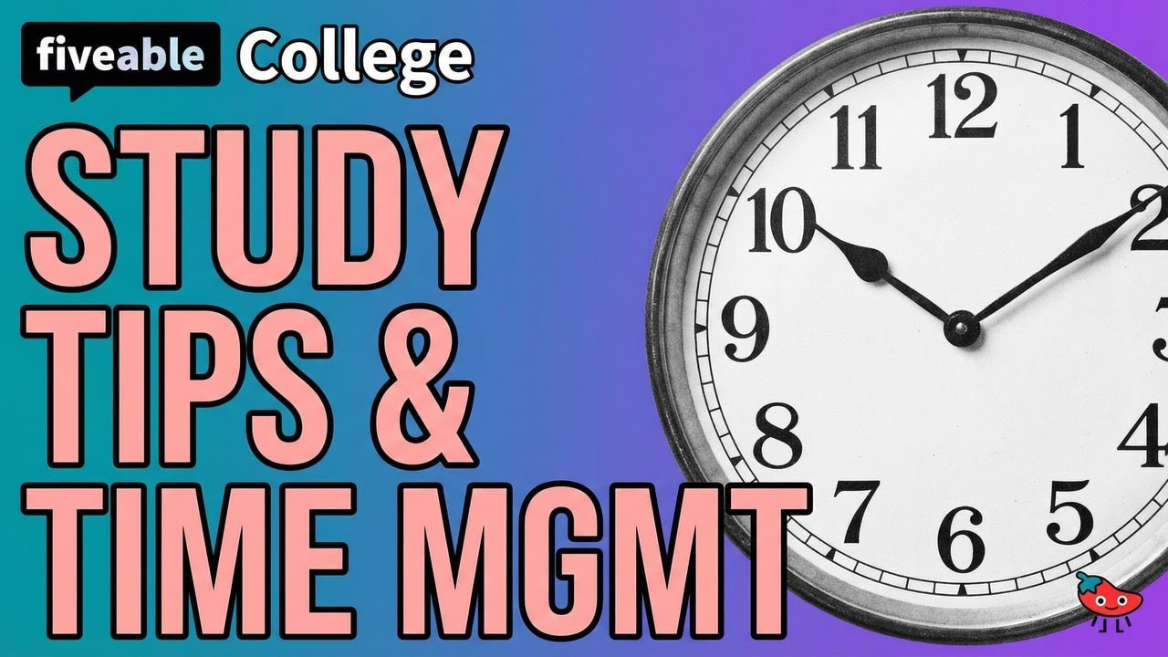 College Chats Podcast - Study Tips & Time Management | Fiveable Cram ...
