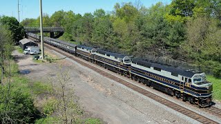 NS & CSX On The Lehigh Line; Plus CSX OCS Mini Chase